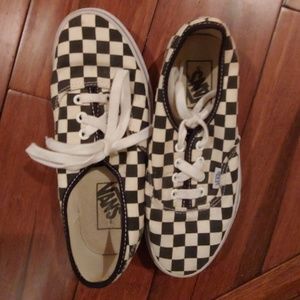 Checker vans!